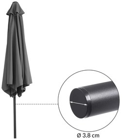 Deuba Floarea soarelui de gradina Ø300 cm - antracit