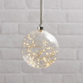 Decorațiune luminoasă de Crăciun albă ø 15 cm Glow – Star Trading