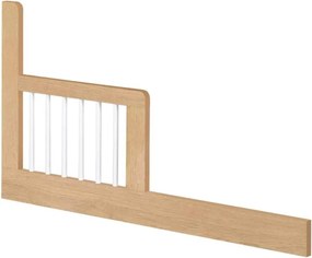 Barieră lemn masiv natur Detașabilă Pat Sophie 120x60 cm