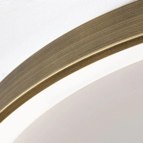 Plafoniera LED XXL design modern slim CHARLIE patina D-80cm