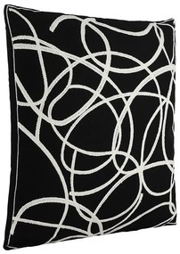 Pernă decorativă Eglo 420006 CHEVERY 45x45 cm alb/negru