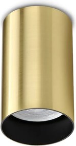 Spot aplicat tavan LOOK PL1 ROUND D60 H100 OTTONE