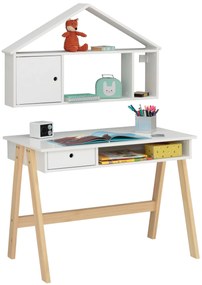 Set birou si raft pentru copii 100/60/75 cm