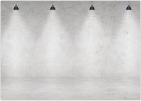 Tablou - Perete de beton cu lumini (70x50 cm)