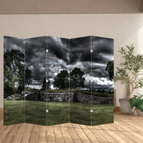 Paravan - Cerul întunecat (210x170 cm)