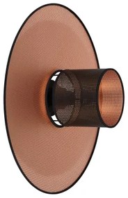 Aplică TOKYO Duolla SHINY 1xE27/15W/230V d. 50 cm cupru/negru