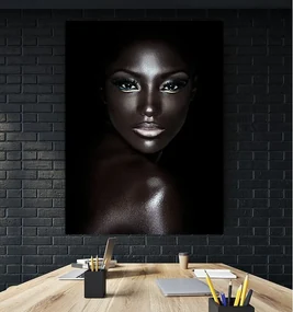 Tablou canvas Black Painted Laddie 150x100 cm