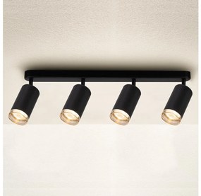 Spot pentru baie Brilagi SELE 4xGU10/30W/230V IP44 negru