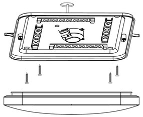 Eglo 97882 - LED Plafonieră FRANIA-S LED/17,3W/230V