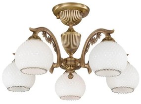 Lustra aplicata clasica din alama design italian 8600