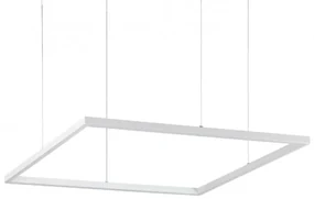 Lustra LED design modern geometric ORACLE SLIM SP D070 SQUARE 3000K ON-OFF WH