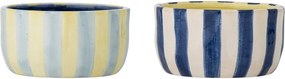 Boluri mici galbene/albastre 4 buc. din ceramică 300 ml Phoenix – Bloomingville