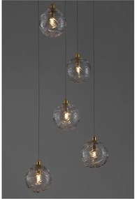 Lustra moderna cu 5 Pendule design decorativ COEN auriu