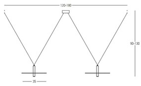 Suspensie  23228 Zambelis LED, Verde, Grecia