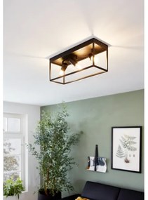 Eglo 98333 - Plafonieră SILENTINA 3xE27/40W/230V