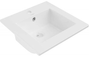 Mexen Atena chiuvetă încastrată în blat 41 x 41 cm, albă - 25014100