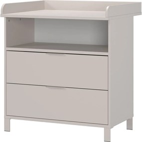 Comodă de copii, crem, cu masă de schimbat 89x102x77 cm Alkmaar – Germania
