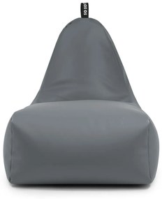 Fotoliu bean bag bej cu tapițerie din imitație de piele Chill XXL – So Soft?