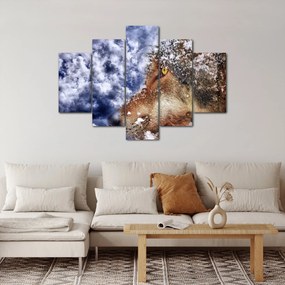Tablou cu lup (150x105 cm)