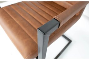 Scaun WOOOD Bas, maro