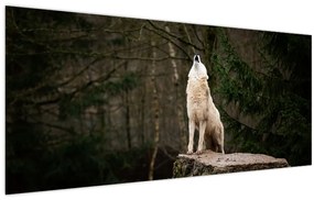 Tablou - Urletul lupului (120x50 cm)