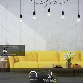 Lustră pe cablu Lucide 08408/05/30 FIX MULTIPLE 5xE27/60W/230V