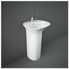 Lavoar pe pardoseala Rak Sensation cu orificiu baterie 55x46 cm