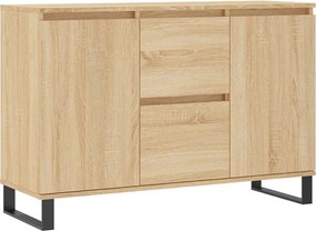 vidaXL Servantă, stejar sonoma, 101,5x35x70 cm, lemn prelucrat