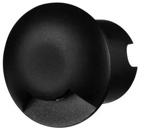 Spot LED incastrat iluminat exterior ambiental IP67 ERIS negru