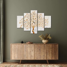 Tablou cu copac cu flori (150x105 cm)