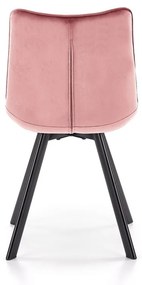 Scaun K332 velvet roz