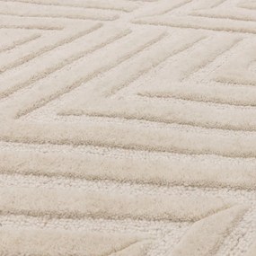 Covor crem din lână 160x230 cm Hague – Asiatic Carpets