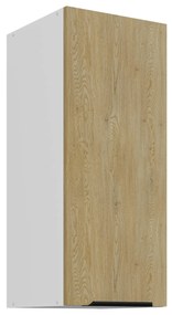 Dulap superior de bucătărie Carminia 30 G-72 1F (stejar cremona + alb). 1128075