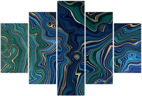 Tablou - Marmură de agat (150x105 cm)