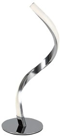 Veioza LED / Lampa de masa decorativa, Azula crom