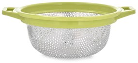 Strecuratoare inox 18cm, verde, Drop