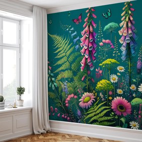 Fototapet - Flori de câmp multicolore (147x102 cm)