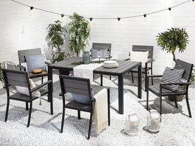 Set de masă pentru grădină Costa (gri). 1011774