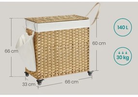 Coș de rufe FLYN din ratan