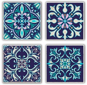 Suporturi de pahare din piatră 4 buc. - Hermia