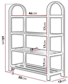 Zondo Suport pantofi Jarvian (Gri). 1053945