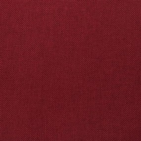 Scaun de masa pivotant, rosu vin, material textil 1, Bordo