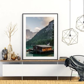 Poster - Cabana pe lac (A4)