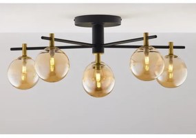 Lustră aplicată Jupiter 2033 FIGARO 6xG9/10W/230V negru/auriu/bej