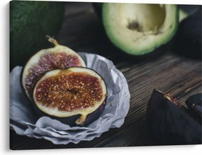 Tablou cu fistic și avocado (70x50 cm)