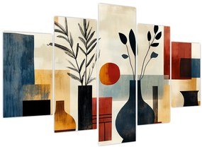 Tablou - Vaze cubiste (150x105 cm)