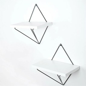 Set de rafturi Black and White, 2 buc.