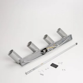 Spot pentru baie Brilagi SELE 4xGU10/30W/230V IP44 argintiu