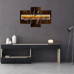 Tablou abstracției - Fluturi (90x60 cm)