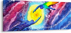 Tablou - Atingere (120x50 cm)
